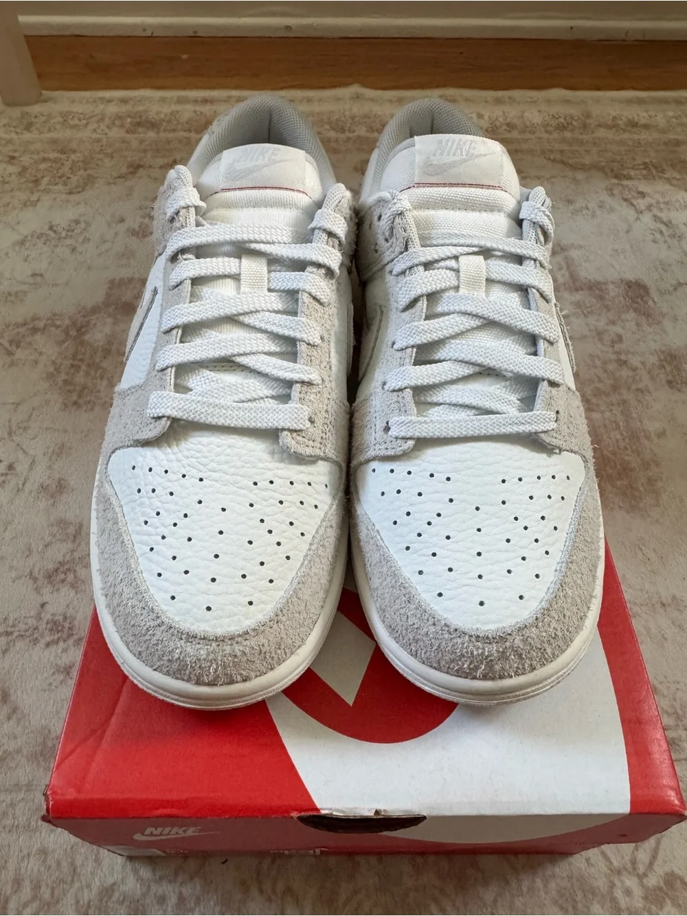 Nike Dunk Low Summit White Futon Dust - Men’s 8.5 Women’s 10